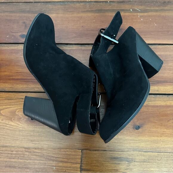 Carlos Santana Black Suede Size 10 - Picture 5 of 7